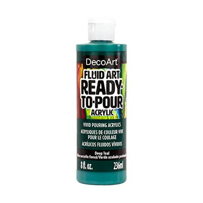 Deco Art Fluid Art DEEP Teal - color: Deep Teal