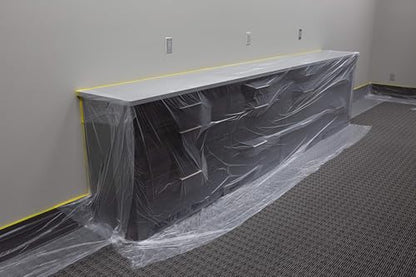 Pre-Taped Masking Film, 9-Feet X 65-Feet - size: 9-Feet X 65-Feet, style: 1 Roll