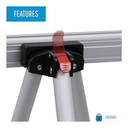 MasterVision Presentation Easel FLX09102MV - 1 Each - style: Lightweight