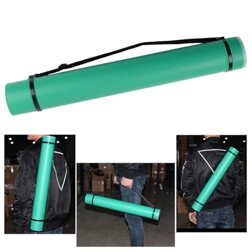 Poster Tube Extendable Poster Tube with Strap Poster Carrying Case Telescoping Tube Poster Transport Tube for Storage