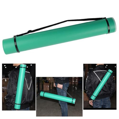 Poster Tube Extendable Poster Tube with Strap Poster Carrying Case Telescoping Tube Poster Transport Tube for Storage
