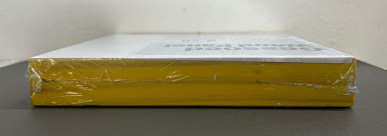 FEAT Gesso Wood Panel 8" x 8", 1-1/4" Cradled Profile for Oil and Acrylic Paintings