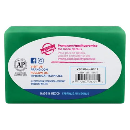 Prang Modeling Clay, Green, 1 lb. Block, Case of 12 Blocks, 192 oz. Total | Pliable, Non-Hardening, Non-Staining, Easy Clean-Up, Perfect for Preschool and Elementary Aged Children - color: Green, size: 1 lb. (Pack of 12)