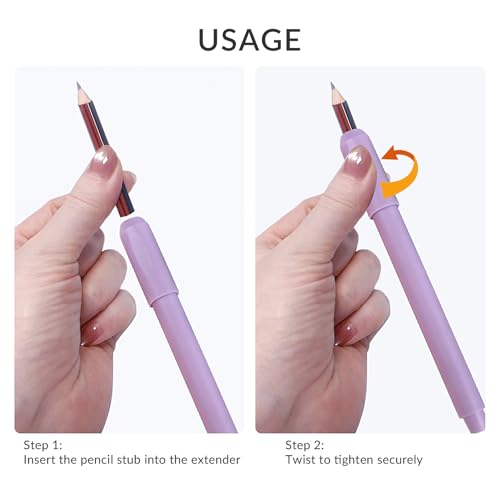 Art Set Bundle: 48 Premium Colored Pencils & 14 Macaron Pencil Extenders, Perfect for Adult Sketching, Writing and Art Drawing，Professional Art Supplies Set