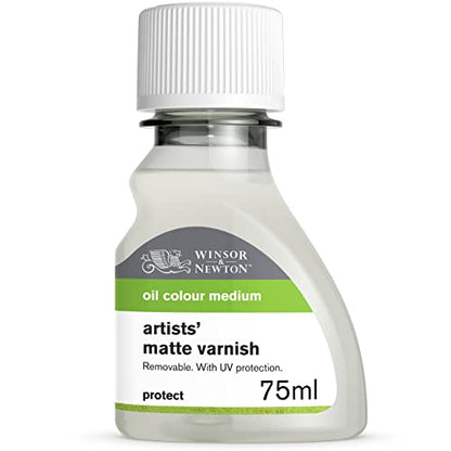 Winsor & Newton Professional Artists' Matt Varnish, 75ml (2.5-oz) Bottle - color: Matt Varnish, style: 2.5-oz Bottle