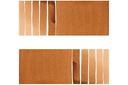 Daniel Smith : Watercolour Paint : Half Pan : Burnt Sienna : Series 1 - color: Burnt Sienna