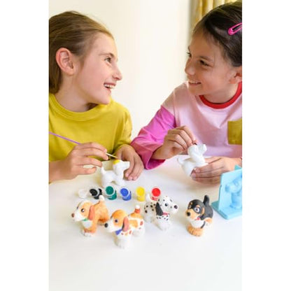 4M 3D Mould & Paint - Puppy Dogs Kit for Kids Ages 5+ - Create, Paint, and Decorate Adorable Puppy Figurines! - style: Puppy Dogs