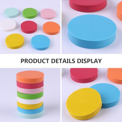 TEHAUX 8pcs Rubber Carving Blocks for Crafts Soft and Skin-Friendly Stamps for Custom Engraving for Art Projects and Creative Activities
