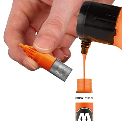 Molotow ONE4ALL Acrylic Paint Marker, 2mm, Lago Blue Pastel, 1 Each (127.215) - color: Lago Blue Pastel, style: Paint Marker - 2mm