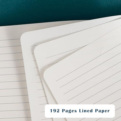 B5 Hardcover Journal for Women & Men -Butterfly Aesthetic Lined Notebook | 192 Pages Thick 80gsm Paper Writing Journal for Office, School, Travel Notes & Gift-9" x 6.9 - color: Sky Blue