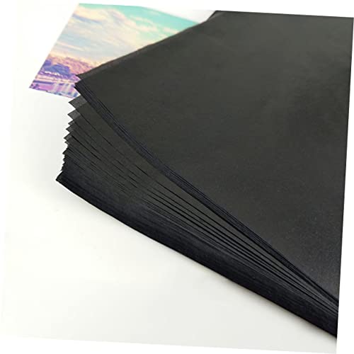 KONTONTY Graphite Carbon Transfer Paper 75 Sheets Tracing Paper for Art Projects