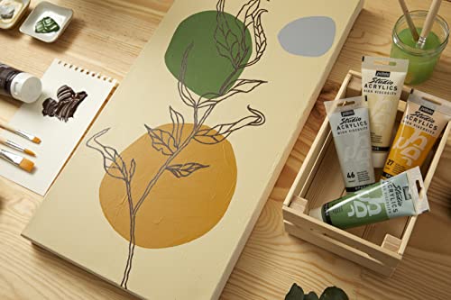 Pebeo - Acrylic Fine Studio Acrylics - Burnt Umber - Burnt Umber 100ml/3.38oz - color: Burnt Umber