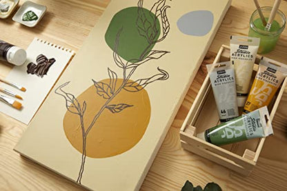 Pebeo - Acrylic Fine Studio Acrylics - Raw Umber - Raw Umber 100ml/3.38oz - color: Raw Umber