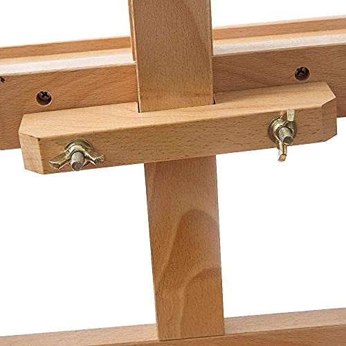 Easel H Frame Studio Easel Stand with Drawer for Student Artist and Beginners,Adjustable Art Ing Easel with Storage Box for Drawing-B,