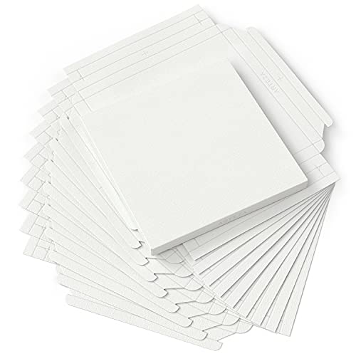 ARTEZA Watercolor Paper Foldable Canvas Pad, 9.53x9.53 Inches, 10 Sheets, Cotton Paper - size: 9.53x9.53 Inches
