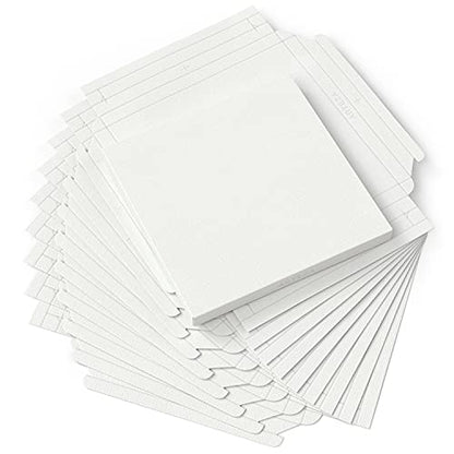 ARTEZA Watercolor Paper Foldable Canvas Pad, 9.53x9.53 Inches, 10 Sheets, Cotton Paper - size: 9.53x9.53 Inches