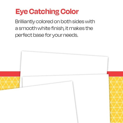 School Smart Railroad Poster Board Paper, 22 x 28 Inches, 4-Ply, White, Pack of 25 - color: High Gloss, size: 4-Ply, Pack of 25