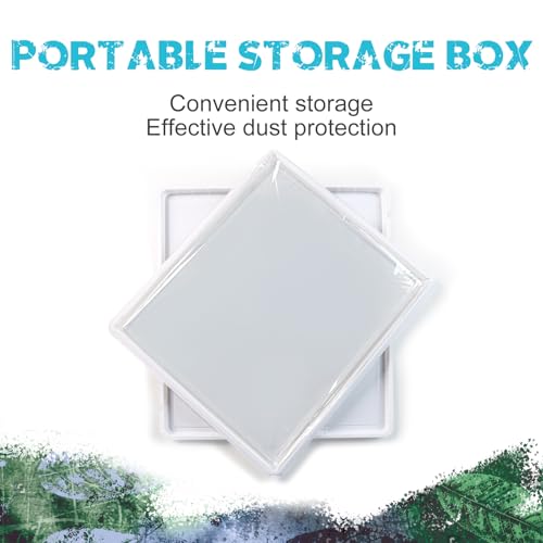 Vollence 12" X 14" Reusable Gel Monoprinting Plate – Reusable Art Plate for Press and Texture Printing - size: 12" x 14"