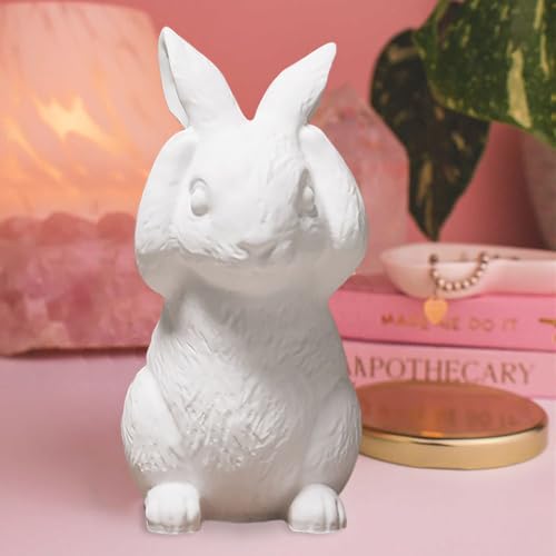 Both Hands Covering Ears Rabbit Easter Silicone Molds for Crafts 3D Bunny Silicone Mold Epoxy Resin Molds Cute Easter Bunny Mold Kawaii Animal Rabbit Soap Candle Molds for Living Room Home Decor