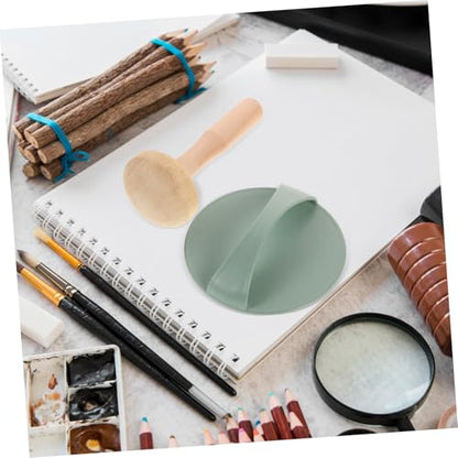 Angoily 1set Versatile Printmaking Kit Wood Tools Ink Carving Knives Craft Mat for Beginners Professionals