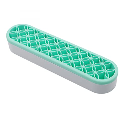 Silicone Brush Holder Organizer for Painting Brush Holder,Craft or Sewing Tools Brush Drying Rack Multipurpose Diamond Painting Pen Holder Sewing Craft Tool Holder Storage Box for Stash and Store