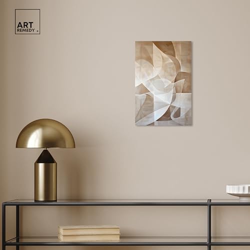 Art Remedy Scattered Thoughts Gallery Wrapped Abstract Shapes 1 Piece Canvas Wall Art, 10" x 15", Gallery Wrapped - color: Gallery Wrapped, size: 15"L x 10"W