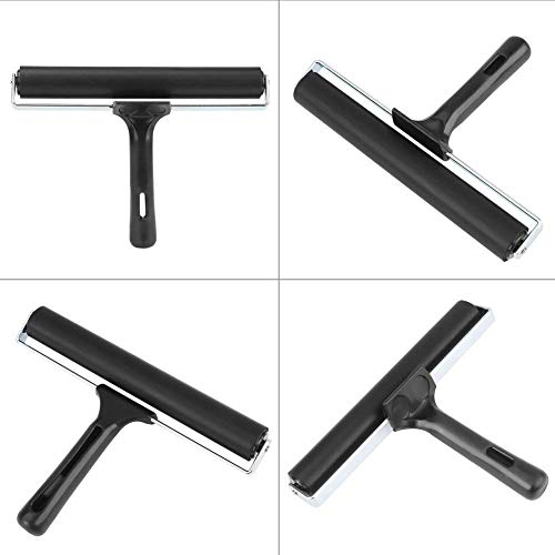 7.8 Inch Soft Rubber Brayer,Rubber Brayer Roller Paint Brush Ink Applicator Art Craft Oil Painting Tool