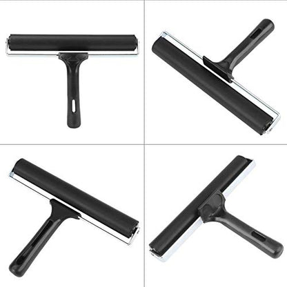 7.8 Inch Soft Rubber Brayer,Rubber Brayer Roller Paint Brush Ink Applicator Art Craft Oil Painting Tool