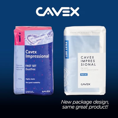Cavex Impressional Alginate Impression Material, Normal Set, 500 Grams