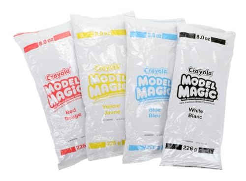 Crayola Model Magic (2lb Bucket), Modeling Clay Alternative, Primary Colors, Air Dry Clay for Kids, Classrooms Supplies, 3+ - color: Primary Colors
