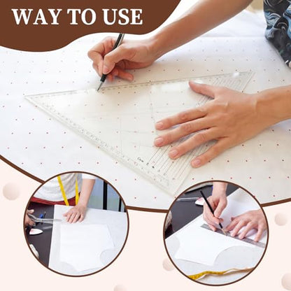 Tosstuki 47 Inches x 5 Yards Non Woven Precut Pattern Drafting Paper for Sewing Copying Altering Designing Embroidery Marking Tracing Paper for Sewing Patterns Dressmaking - size: 47 Inches X 5 Yards, style: Regular Styles