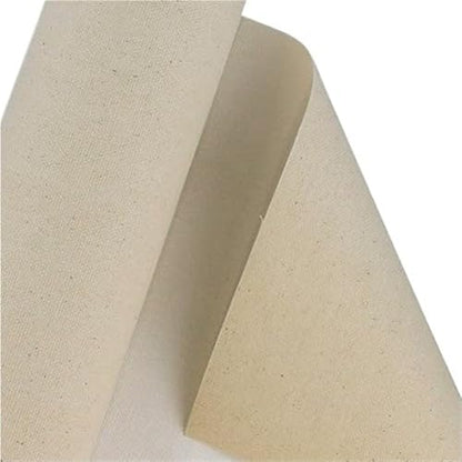 Linen Blend Canvas Roll Cotton Oil Painting 21-76cm x 5m(21cmx5m) - size: 21cmx5m