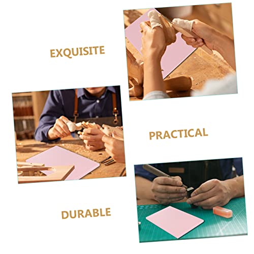 Angoily 4pcs DIY Carving Rubber Blocks for Hand-Made Crafts Soft Rubber Material for Engraving and Stamp Making for Art Projects