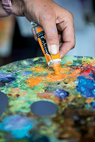 Cobra Artist Set W/ACCESSOR, us:one size, W/Accessories | Water-Mixable Oil Paint with High Pigmentation, High Lightfastness, No Harmful Solvents, Professional-Grade - size: 10 Count (Pack of 1)
