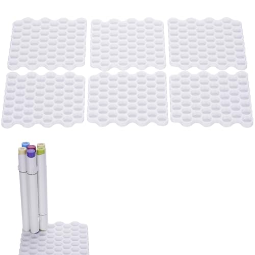 Marker Organizer Insert Compatible with Ohuhu 216 Color Marker Case,36 * 6 Separate Base for Mark Pen(Black),Keeps Markers Neat & Secure - style: 320 insert