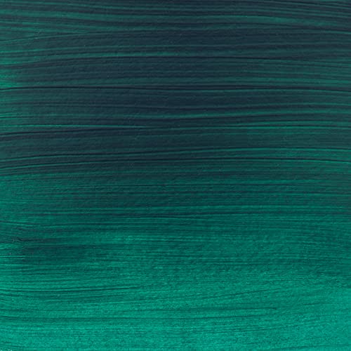 Amsterdam Standard Series Acrylic Tube 120ml Phthalo Green 675 (17096752) | Vibrant Color with Acrylic Resin Binder, High Lightfastness, Water-Based, Strong Coverage, Visible Brush Strokes - color: Phthalo Green, size: 4.06 Fl Oz (Pack of 1)