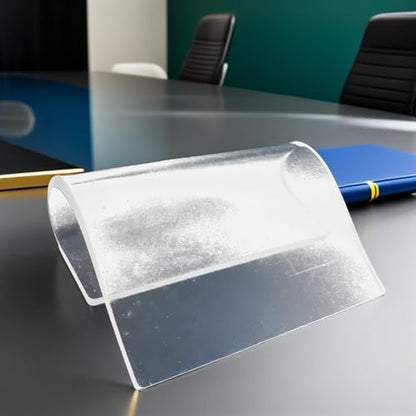 LALAFINA A3 Clear Gel Plate for Printmaking, Transparent Monoprinting Plate Reusable Art Supplies for Card Making, Scrapbooking, DIY Crafts