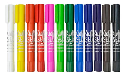 Kwik Stix Solid Tempera Paints, Thin Stix Paint Pens, Super Quick Drying, 6 Neon, 6 Metalix & 12 Classic Vibrant Colors - TPG-620 (Pack of 288) - size: 24 Count (Pack of 12)