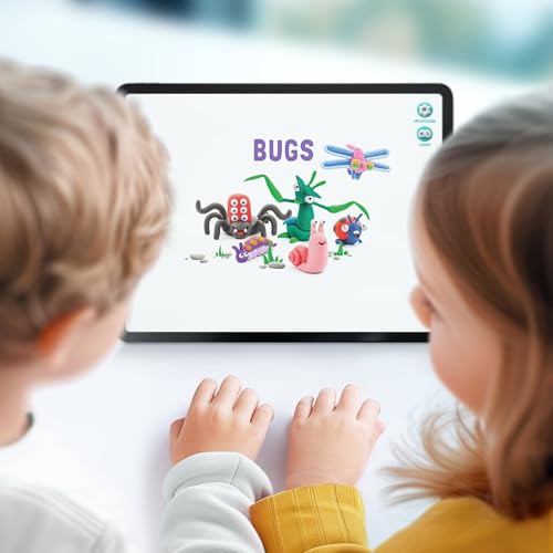 HEY CLAY Set - Colourful Modeling Air Dry Clay Kit for Kids 15 cans and Sculpting Tools with Fun Interactive Instructions App - Children 3+ (Bugs) - style: Bugs
