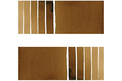 Daniel Smith Extra Fine Watercolor Half Pan - Burnt Umber - color: Burnt Umber