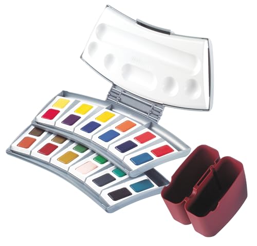 Pelikan Transparent Watercolor Paint Set, 24 Colors (721894)