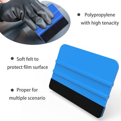 Vinyl Wrap Tool Kit Include Heat Gun, 7PCS Stick Squeegee, Knife Tape, Felt Squeegees, Craft Knife and Utility Knife Plastic Scraper, Vinyl Cutter, Magnet Holders, Cloth, Gloves - color: Green