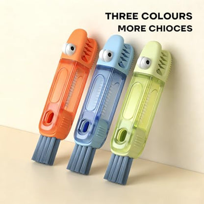 3 in 1 Cup Lid Gap Cleaning Brush Set, Multifunctional Bottle Cleaning Brush, Cleans Narrow Bottles Easily, Home Kitchen Crevice Brush Tools (3 Pack)