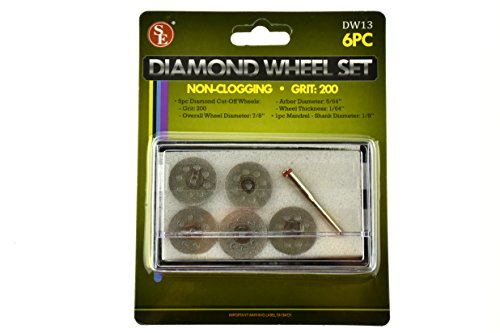 SE 6-Piece Diamond Wheel Set - DW13