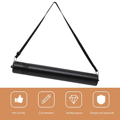 INOOMP Mailing Tubes Poster Tube Poster Carrying Case Telescoping Storage Transit Tube Art Document Poster Transport Tubes with Carrying Strap for Drawing Drafting Map Scroll Fishing Rod Case