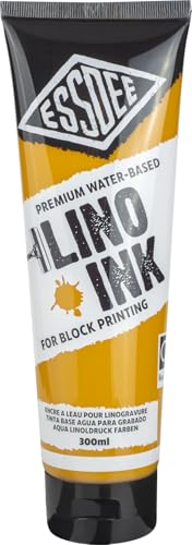 ESSDEE Block Printing Ink, 300ml, Ochre - color: Ochre