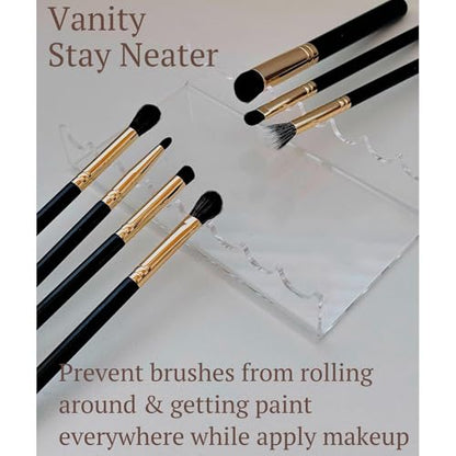 Paint Brush Organiser and Display Stand Drying Rack for Nails Brushes and Acrylic Pens Professional Makeup Tool Holder