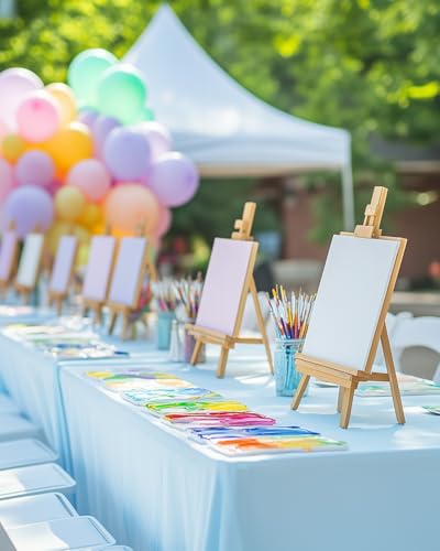 Small Painting Canvas Boards 60 Pack 5x7 Inch Kids Canvas Panels Blank White 100% Cotton for Acrylics Oil Watercolor Tempera Paints Art Class Supplies - size: 5"x7"- 60pcs