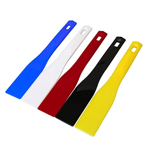 295x45mm Plastic Printing Ink Spatulas Ink Spatulas Scoop Screen Printing Pack of 5