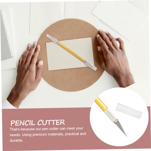 Double Head Engraving Pen for Woodworking Marking Tool Art Craft Cutting Tool
